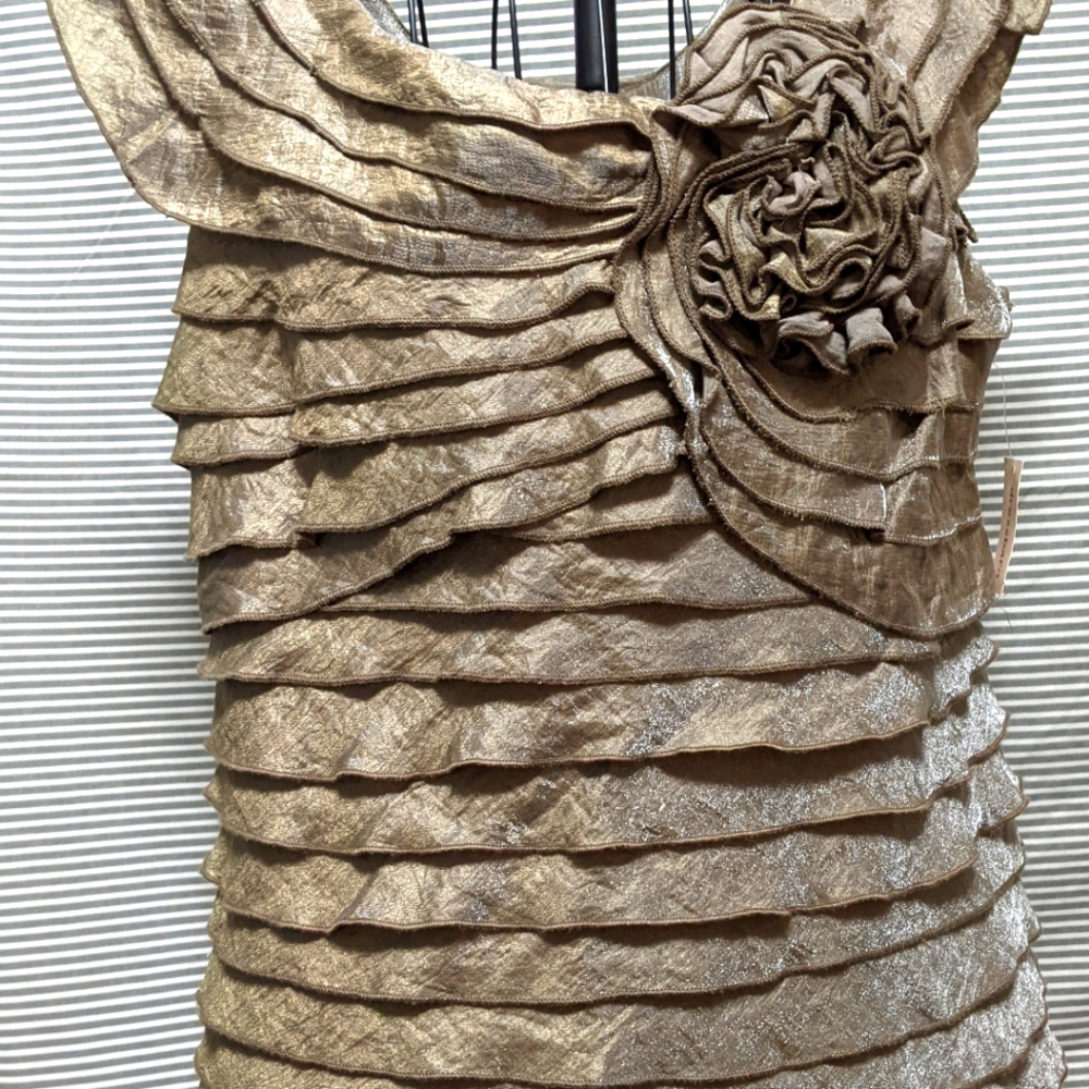 Dress Barn Metallic dress shirt